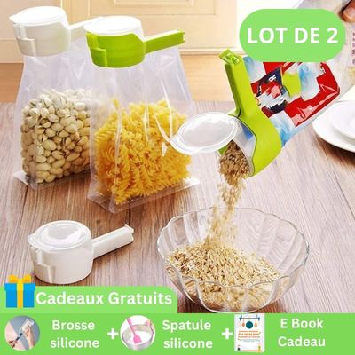 Clipbag™ | Pince bec verseur - Ma cuisine Eco